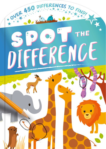 Spot the Difference: Over 450 Differences to Find! book cover by IglooBooks