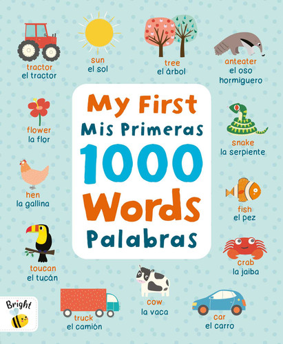 My First 1000 Words Spanish/Mis Primeras Palabras book cover by IglooBooks