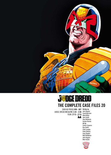 Judge Dredd: The Complete Case Files 20 (Judge Dredd: The Complete Case Files) book cover by John Wagner