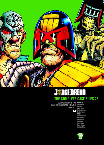 Judge Dredd: The Complete Case Files 23 (Judge Dredd: The Complete Case Files) book cover by John Wagner, Mark Millar
