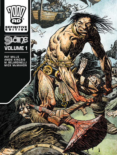 Slaine - The Definitive Edition, volume 1 (Sláine Definitive Edition) book cover by Pat Mills