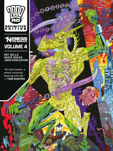 Nemesis the Warlock - The Definitive Edition, volume 4 (Nemesis the Warlock The Definitive Edition Nemesis the Warlock The Definitive Edition) book cover by Pat Mills
