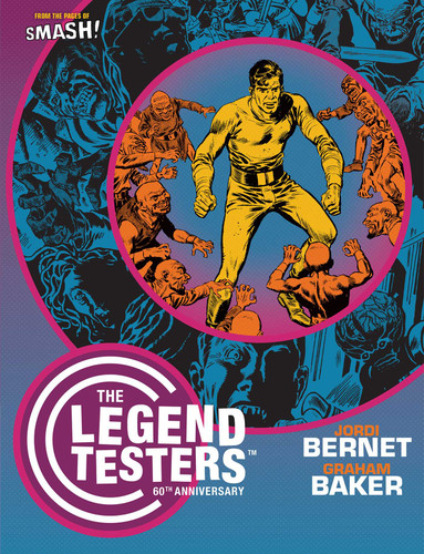 The Legend Testers: 60th Anniversary book cover by Graham Baker