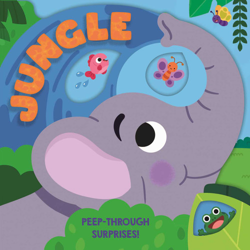 Jungle: with Peep-Through Surprises on Every Page book cover by IglooBooks