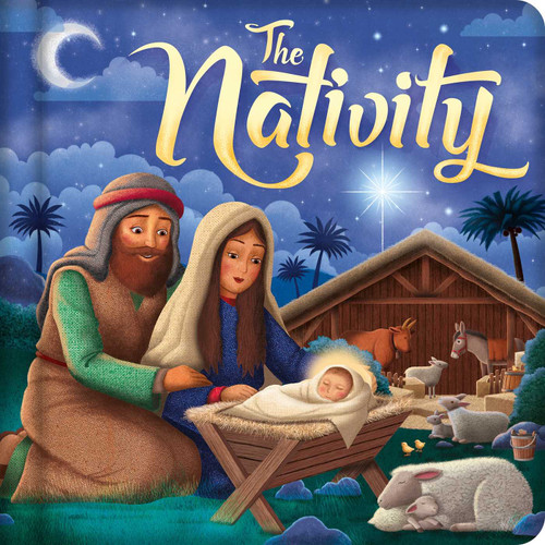 The Nativity: Padded Board Book book cover by IglooBooks