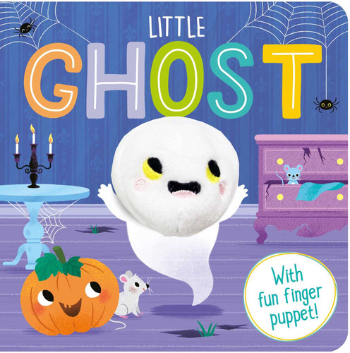 Little Ghost: A Finger Puppet Board Book book cover by IglooBooks