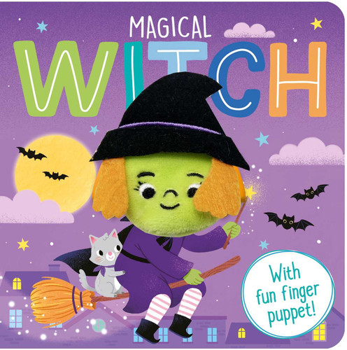Magical Witch: A Finger Puppet Board Book Ages 0-4 book cover by IglooBooks