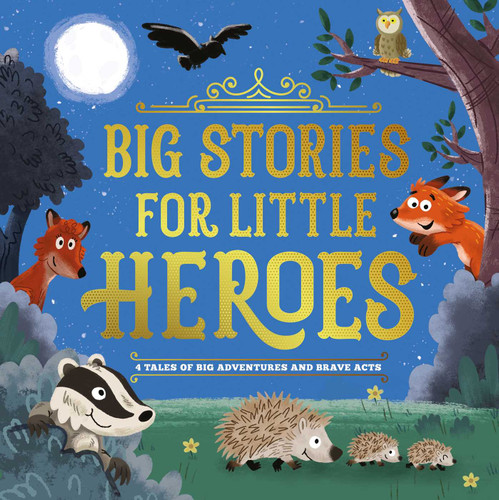 Big Stories for Little Heroes: 4 Tales of Big Adventures and Brave Acts book cover by IglooBooks