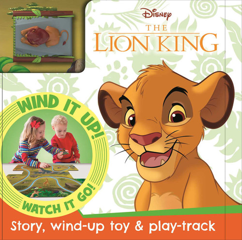 Disney The Lion King: Busy Board with Wind-Up Car & Track book cover by IglooBooks