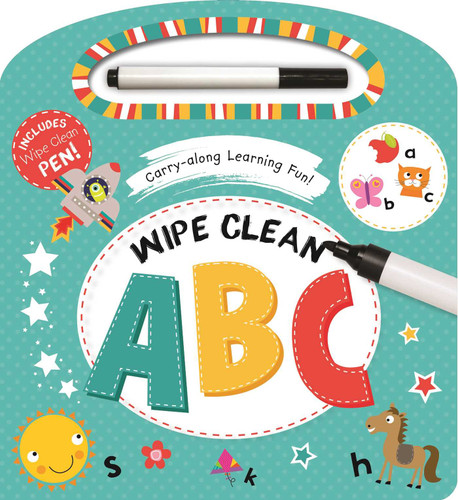 Wipe Clean Carry & Learn: ABC: Early Learning for 3+ Year-Olds book cover by IglooBooks