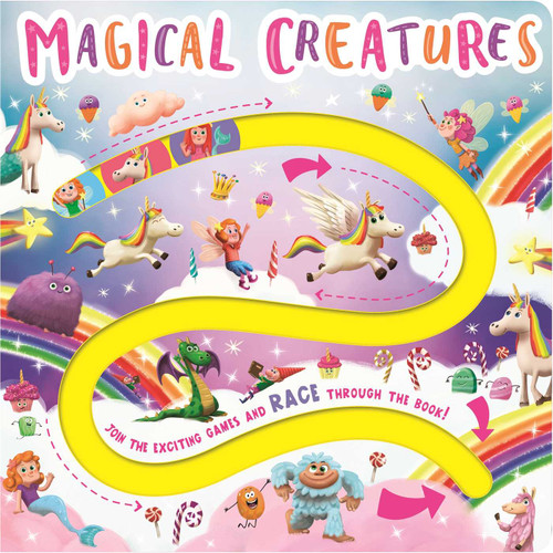Magical Creatures Maze Board: Maze Book for Kids book cover by IglooBooks