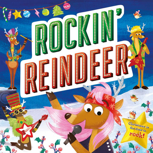 Rockin' Reindeer: Padded Storybook book cover by Igloo Books