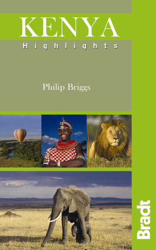 Kenya Highlights book cover by Philip Briggs