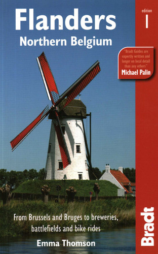 Flanders: Northern Belgium: Brussels, Bruges And Beyond (Bradt Travel Guide) book cover by Emma Thomson