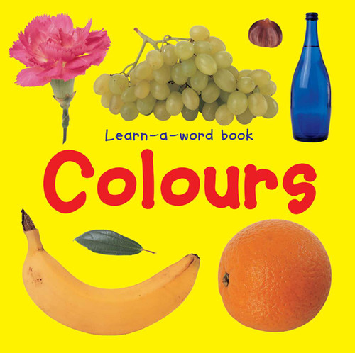 Learn-A-Word Book: Colors book cover by Nicola Tuxworth
