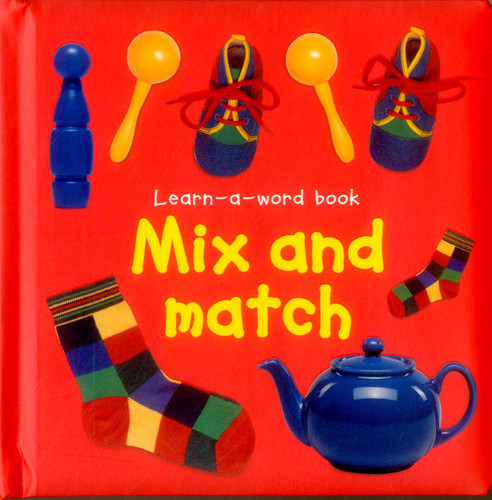 Learn-A-Word Book: Mix and Match book cover by Nicola Tuxworth