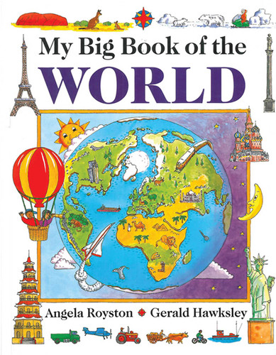 My Big Book of the World book cover by Angela Royston