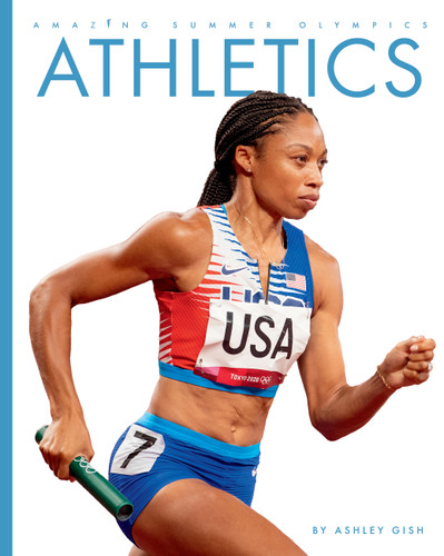 Athletics book cover by Ashley Gish