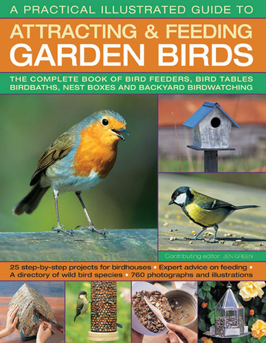 Practical Illustrated Guide To Attracting & Feeding Garden Birds: The Complete Book of Bird Feeders, Bird Tables, Birdbaths, Nest Boxes and Backyard Bird Watching book cover by Jen Green
