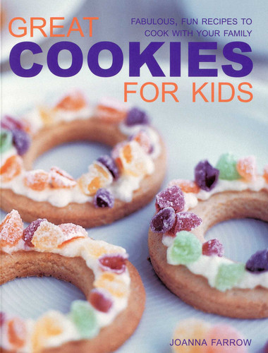 Great Cookies for Kids book cover by Joanna Farrow