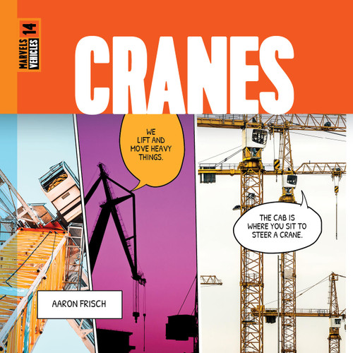 Cranes book cover by Aaron Frisch