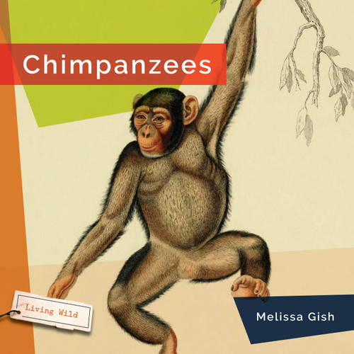 Chimpanzees book cover by Melissa Gish