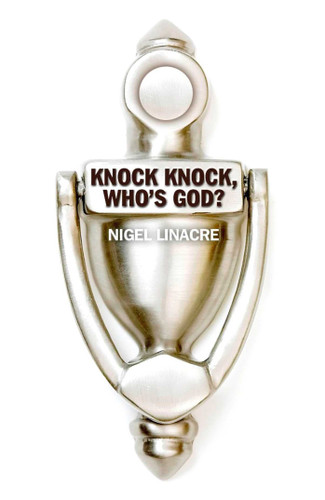 Knock Knock, Who's God? book cover by Nigel Linacre