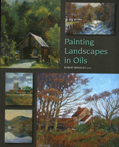 Painting Landscapes in Oils book cover by Robert Brindley