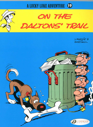 On the Daltons' Trail (Lucky Luke) book cover by R. Goscinny