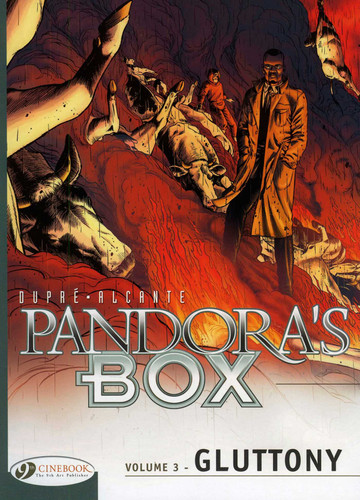 Gluttony (Pandora's Box) book cover by Alcante