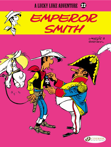 Emperor Smith (Lucky Luke) book cover by Rene Goscinny