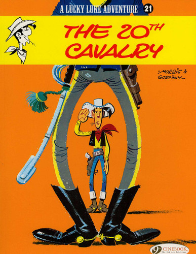 The 20th Cavalry (Lucky Luke) book cover by Rene Goscinny