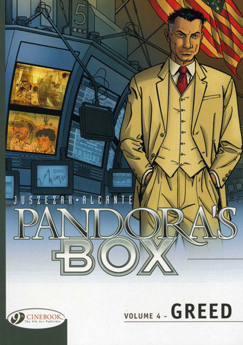 Greed (Pandora's Box) book cover by Alcante