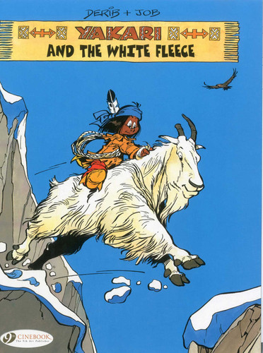 Yakari and the White Fleece (Yakari) book cover by JOB JOB, DERIB DERIB