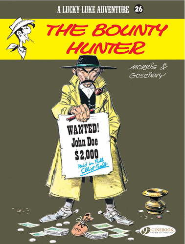 The Bounty Hunter (Lucky Luke) book cover by Rene Goscinny