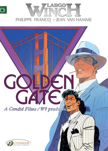 Golden Gate (Largo Winch) book cover by Jean Van Hamme