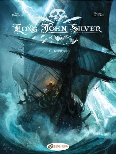 Neptune (Long John Silver) book cover by Xavier Dorison
