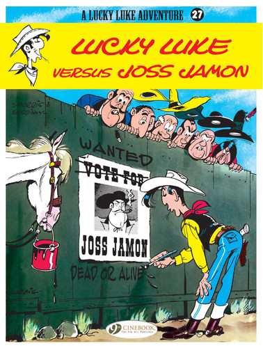 Lucky Luke versus Joss Jamon (Lucky Luke) book cover by R. Goscinny