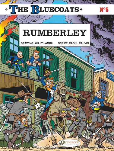 Rumberley (The Bluecoats) book cover by Raoul Cauvin