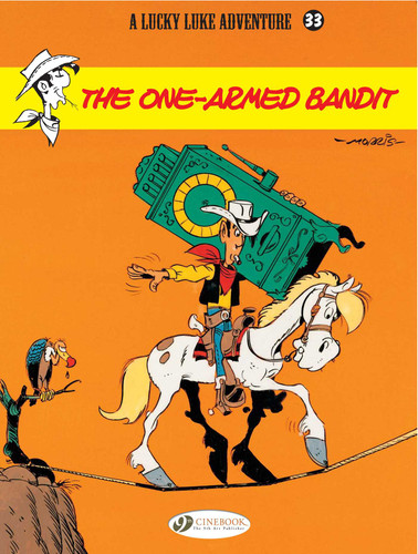 The One-Armed Bandit (Lucky Luke) book cover by Bob DE GROOT