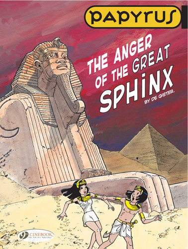 The Anger of the Great Sphinx (Papyrus) book cover by Lucien De Gieter