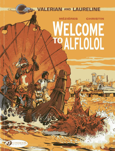 Welcome to Alflolol (Valerian & Laureline) book cover by Pierre Christin