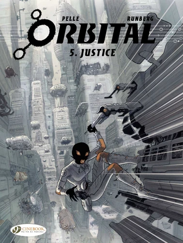 Justice (Orbital) book cover by Sylvain Runberg