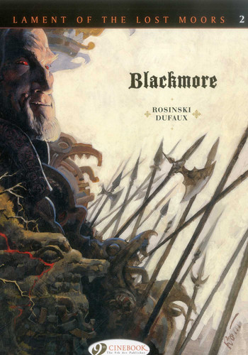 Blackmore (Lament of the Lost Moors) book cover by Jean Dufaux