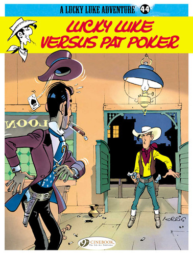 Lucky Luke Versus Pat Poker (Lucky Luke) book cover by Morris
