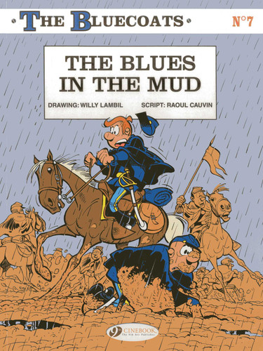 The Blues in the Mud (The Bluecoats) book cover by Raoul Cauvin