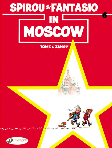 Spirou & Fantasio in Moscow (Spirou & Fantasio) book cover by Tome
