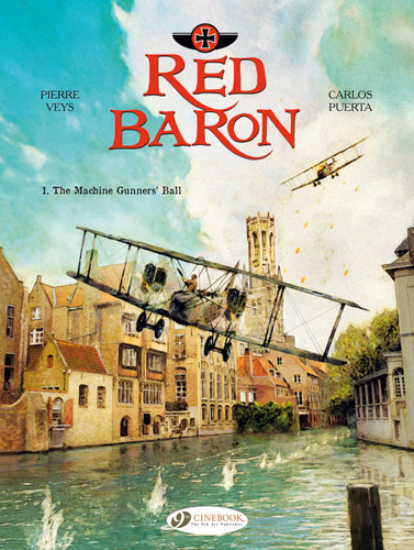 The Machine Gunners' Ball (Red Baron) book cover by Pierre Veys