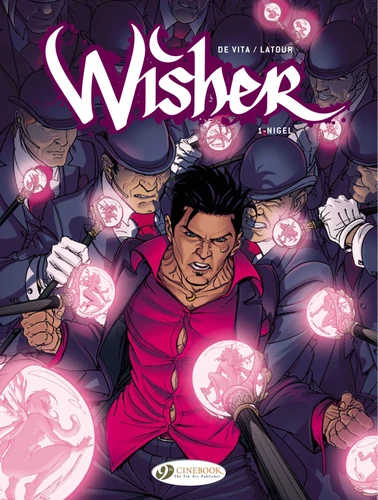 Nigel (Wisher) book cover by Sébastien Latour