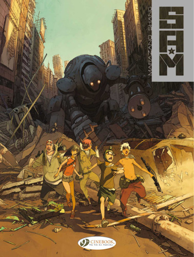 After Man (SAM) book cover by Richard Marazano